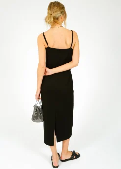 Ru0026B Irina Cami Maxi Dress in Black