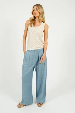 SLF Agny SL Knit Top in Birch