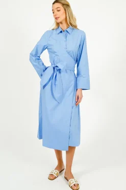 SLF Aviana Midi Wrap Dress