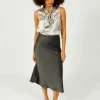 SLF Elena Ankle Skirt in Volcanic Ash