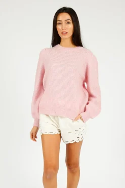SLF Lulu Rib Knit in Bleached Mauve
