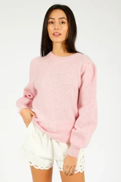 SLF Lulu Rib Knit in Bleached Mauve