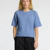 SLF Maline Liliana SS Knit in Cornflower