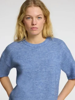 SLF Maline Liliana SS Knit in Cornflower
