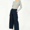 SLF Merla Wide Pant in Dark Sapphire