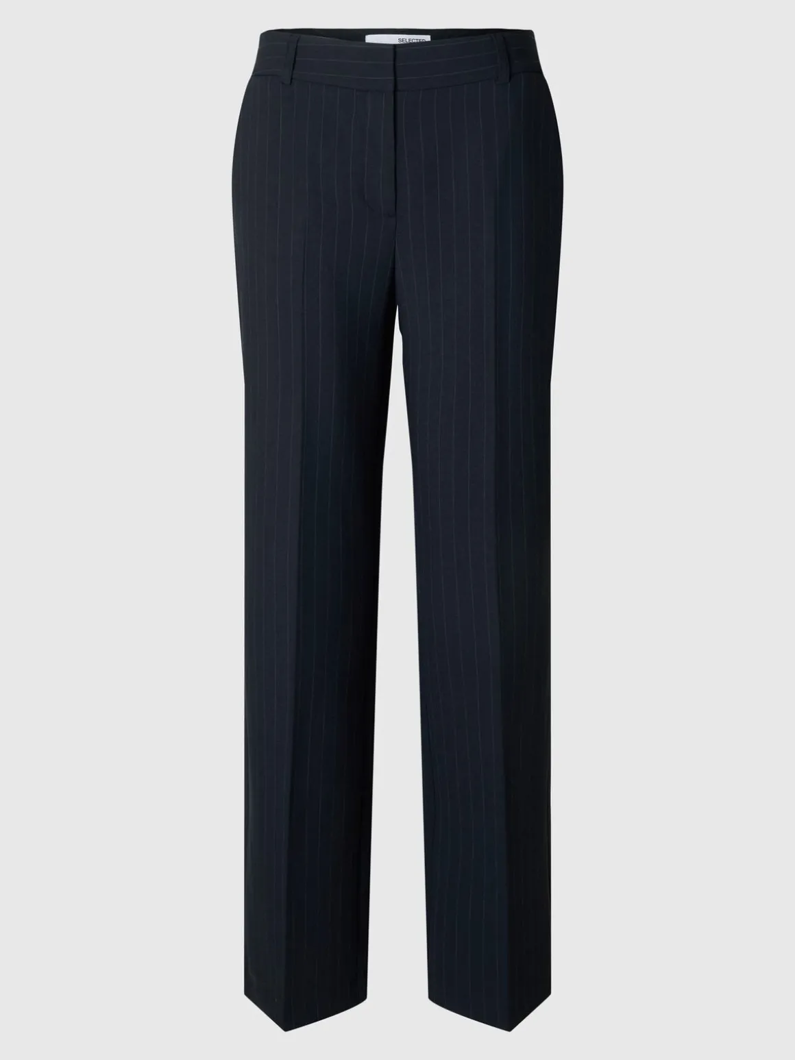 SLF Rita Wide Pant in Dark Sapphire Pin Stripe