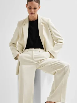 SLF Selfina LS Relaxed Blazer in Birch