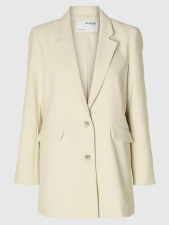 SLF Selfina LS Relaxed Blazer in Birch