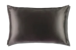 SLIP Queen Pillowcase in Charcoal