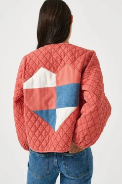 Su0026M Aria Jacket in Mineral Red