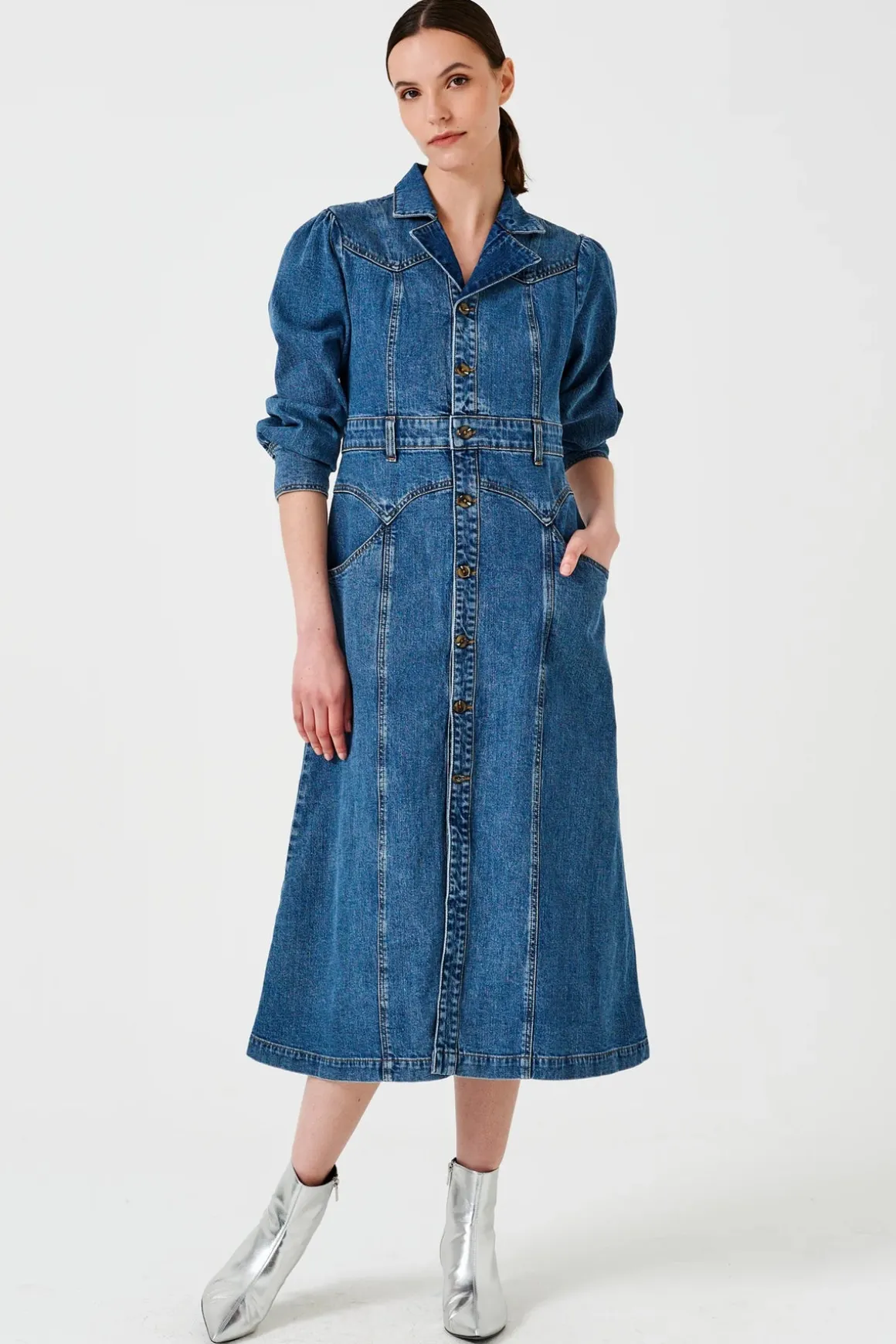 Su0026M Mia Dress in Vintage Americana