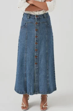 Su0026M Mia Seamed Skirt in Arizona Vintage