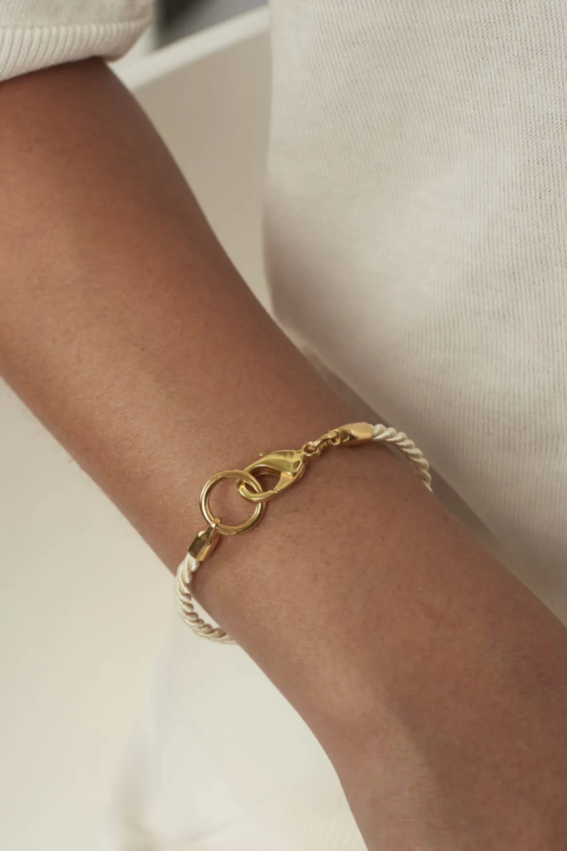 TS Friendship Bracelet in Champagne