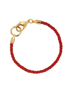 TS Friendship Bracelet in Crimson