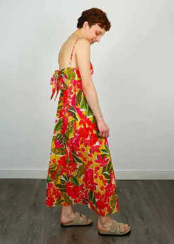 V Kayla Dress in Aloha