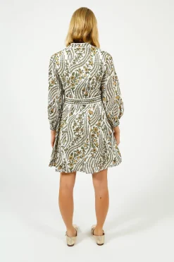 VB Nolan Printed Short Dress