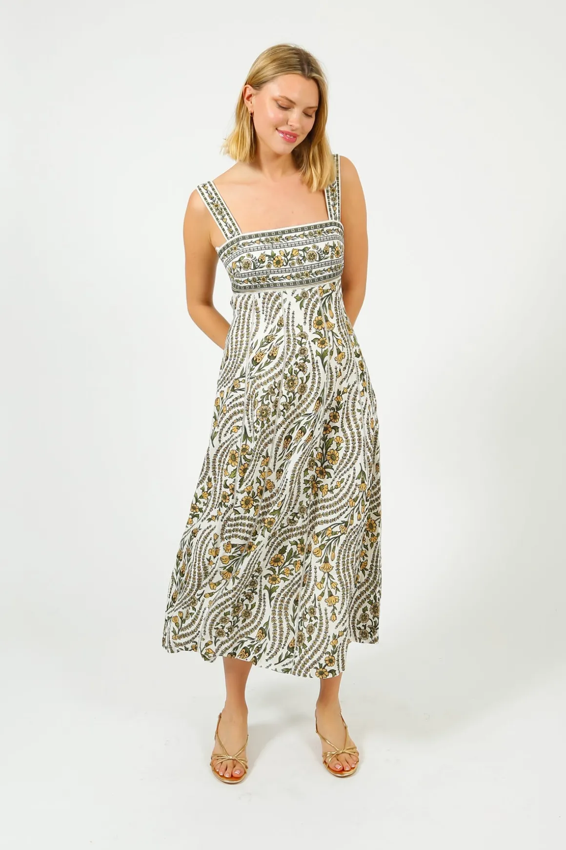 VB Rye Printed Dress