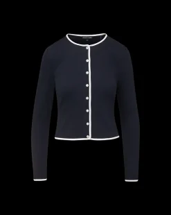 VB Wilmer Cardigan in Navy