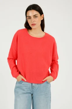 VK Agatha Crew Neck in Coral Reef
