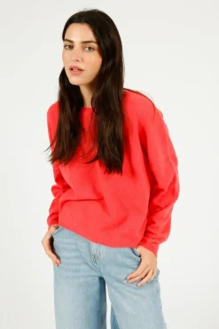 VK Agatha Crew Neck in Coral Reef
