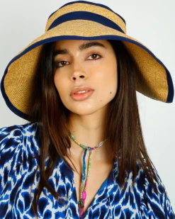 VL Sari Link Bracelet in Multi Blue