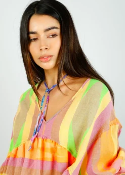 VL Sari Link Bracelet in Green